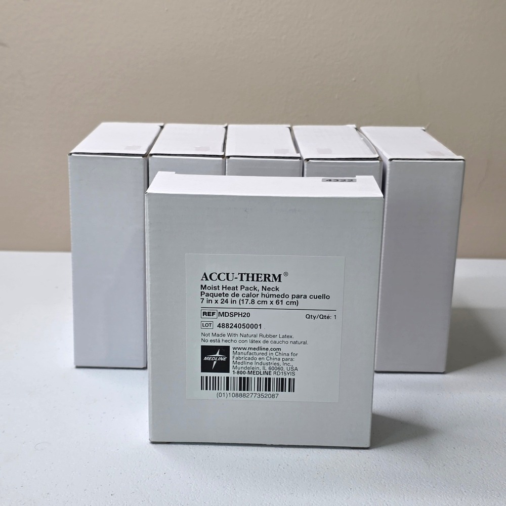 NWT Medline Accu-Therm Moist Heat Therapy Packs Case of 6 MDSPH20 Reusable - Picture 4 of 4